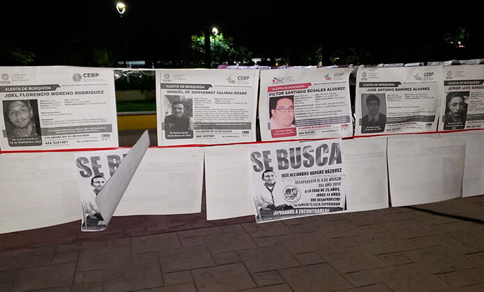 Familiares de desaparecidos se manifiestan