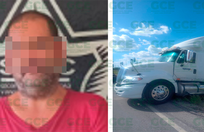 Muere una mujer en choque de moto y tráiler › San Luis Hoy