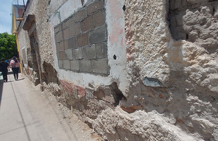 Se deterioran añejos y centenarios inmuebles