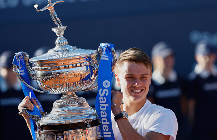 Rune sorprende a Carlos Alcaraz › San Luis Hoy