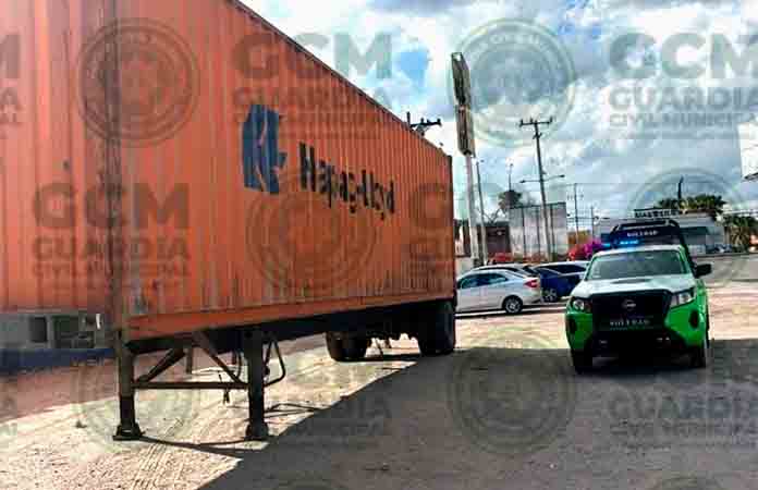 Aparece en Soledad contenedor hurtado