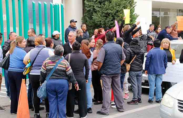 Protesta personal del Hospital Central