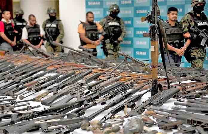 Concentra Texas flujo ilegal de armas