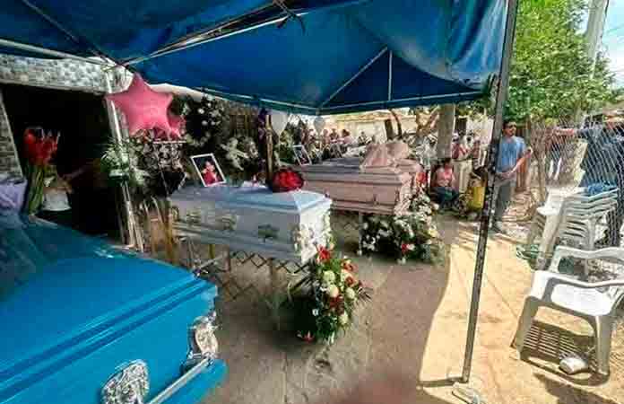 Dan último adiós a Margarita y sus hijas