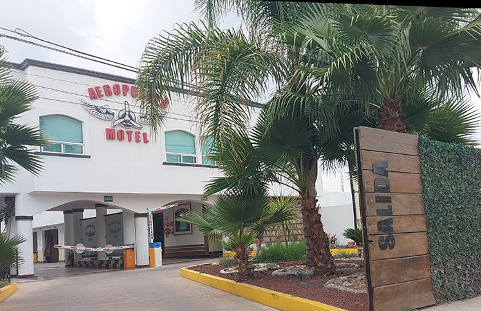 Identifican a cliente que se robo una TV de un motel de SLP