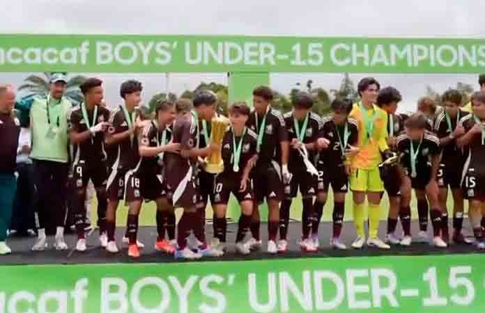 El Tri gana CampeonatoSub-15 dela Concacaf