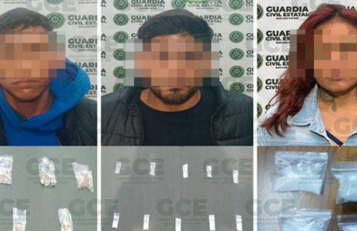 Ahora capturan a tres “narcos” en la capital