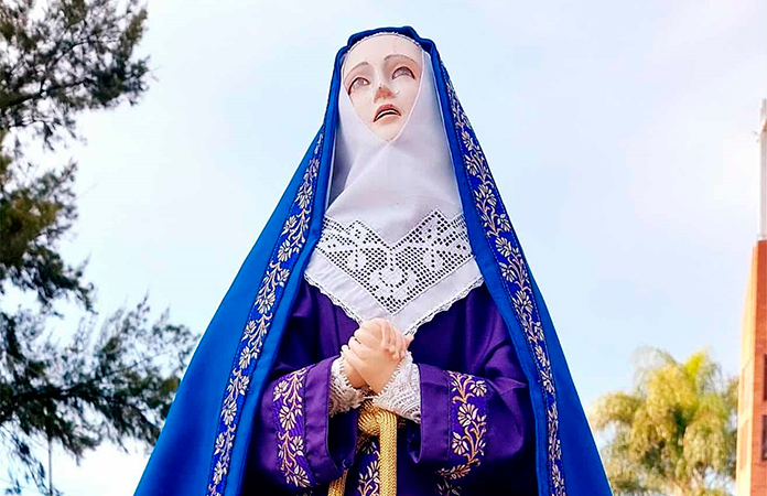 Inician festejos de Virgen de los Dolores