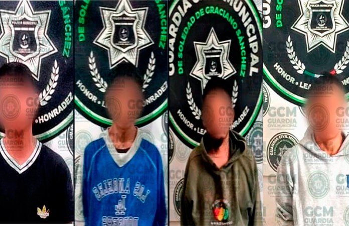 Malvivientes son arrestados con dosis de cristal
