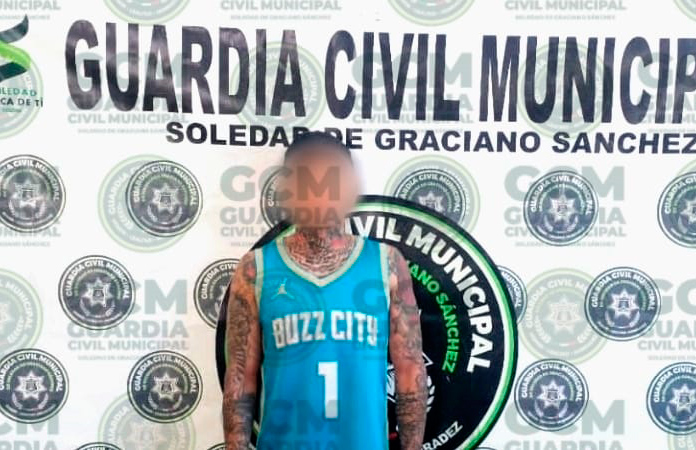 Presunto “narco” es atrapado en Soledad de G.S.
