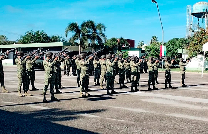 Conmemoran el aniversario de Batalla de Chapultepec