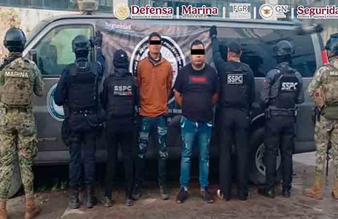 Detienen a cinco sujetos en Sinaloa
