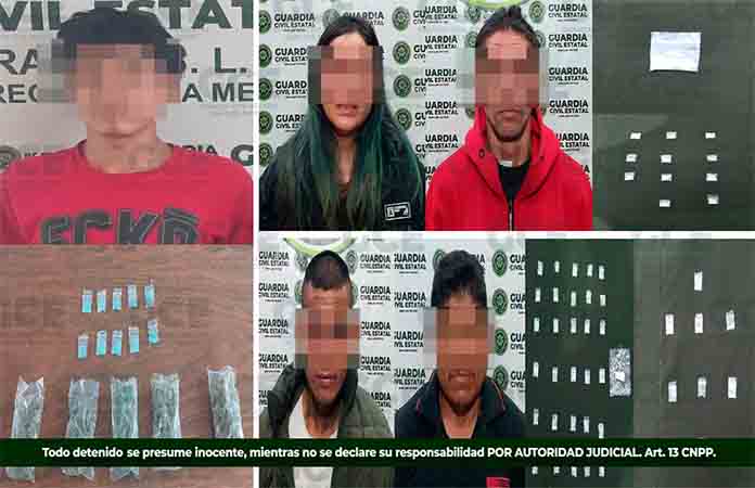 Caen cinco “narcos”en distintos municipios