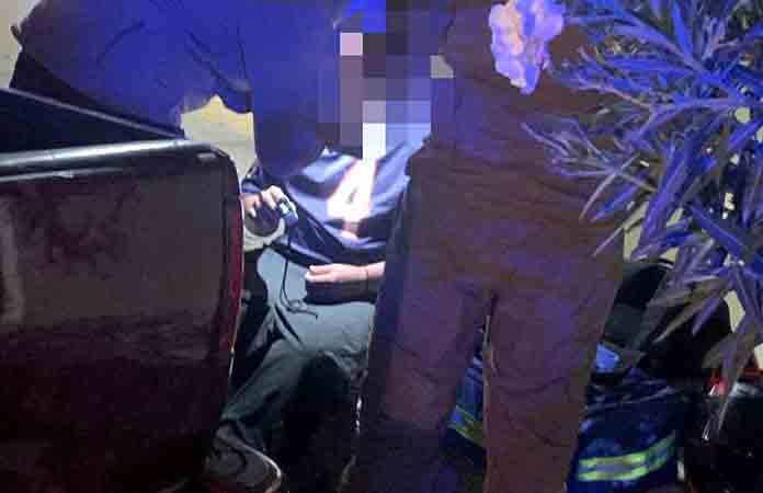 Choque entre motos deja un lesionado