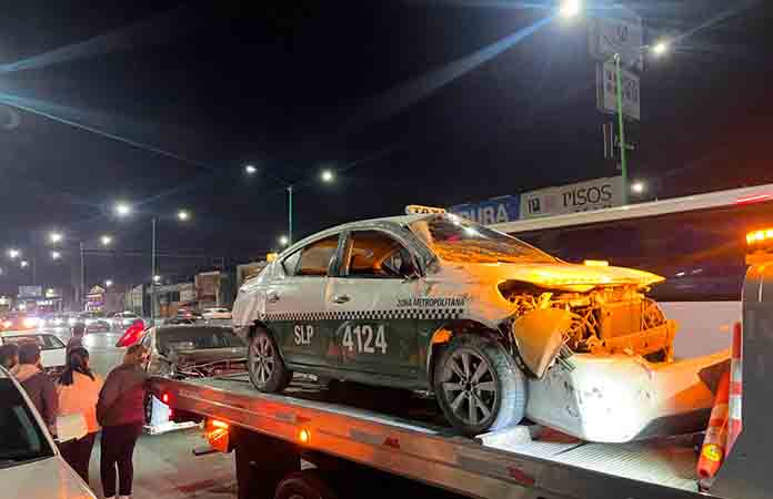 Menor resulta lesionado en un accidente vial