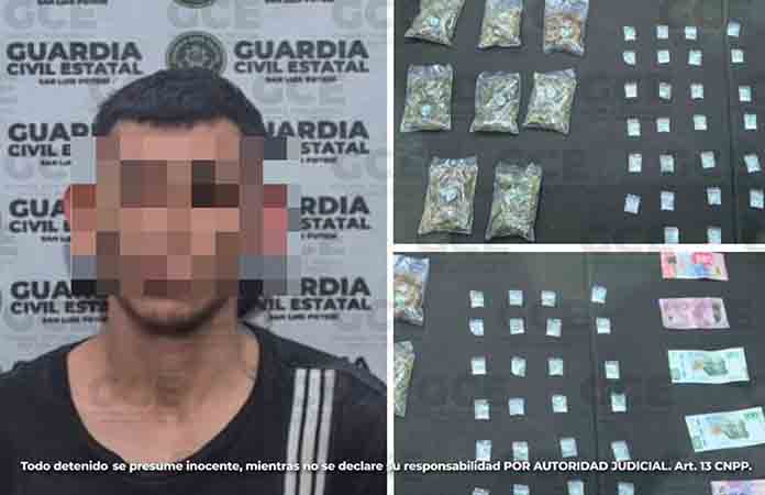 “Revientan” punto de venta de droga en Santa María