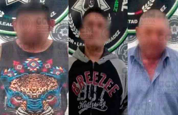 Violentos individuos acaban tras las rejas