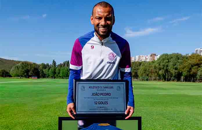 Reconoce el Atlético de SL a Joao Pedro