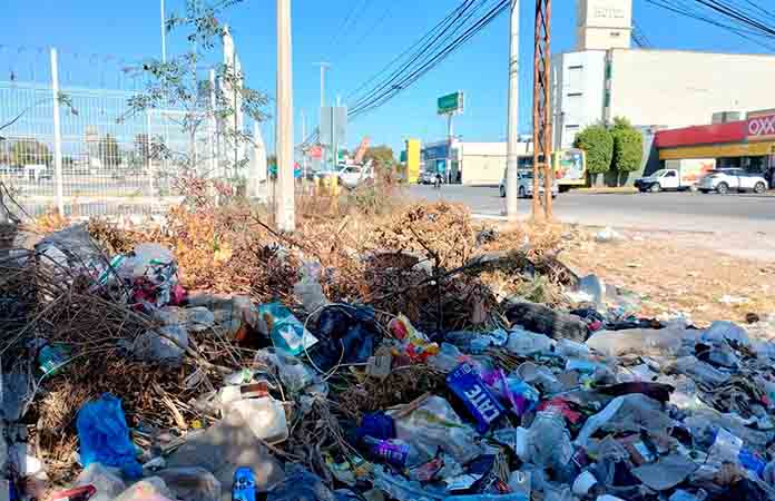 Límites de Soledad y la capital se covierten en un basureo