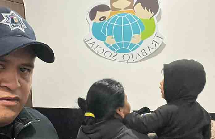 Policías localizan a menor en la calle