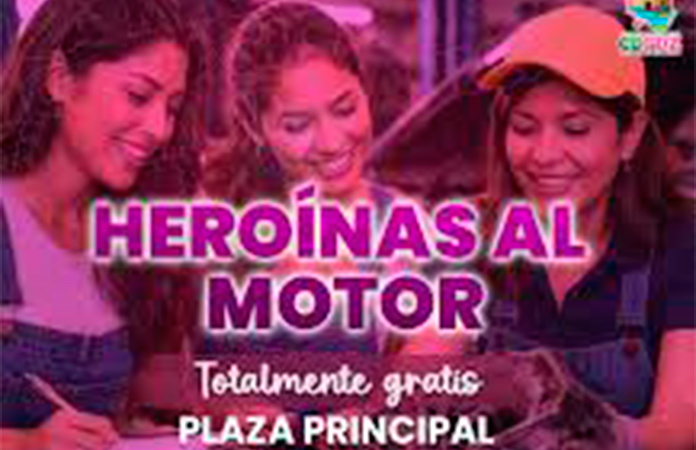Difunden programa Heroínas al motor