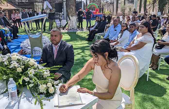 Fueron celebradas las bodas colectivas