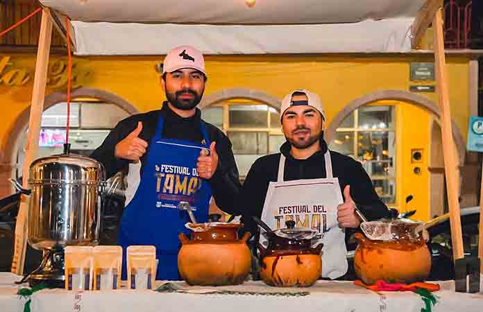 Realizan con éxito la Feria del Tamal