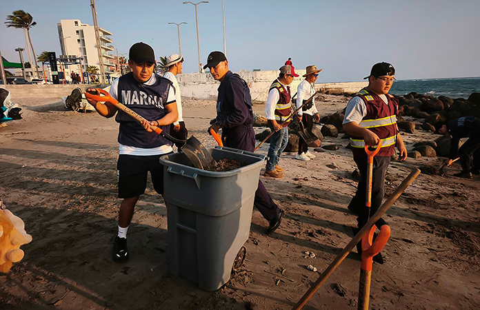 Buscan controlar el derrame de petróleo
