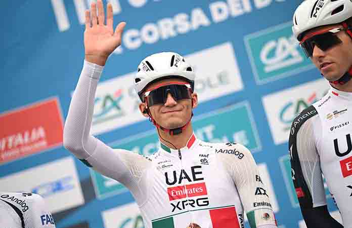 Del Toro lidera la Tirreno Adriático