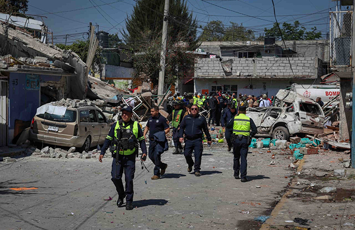 Explosión de gas deja 8 lesionados
