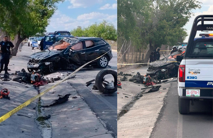 Motociclista perece al chocar contra camioneta
