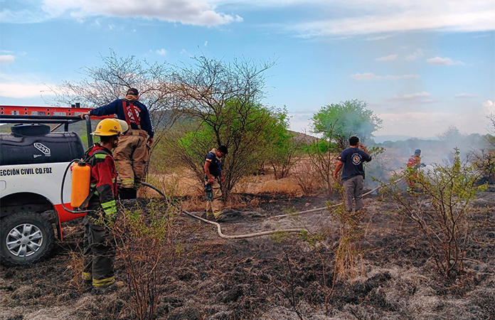 Quema agrícola a punto de causar una tragedia
