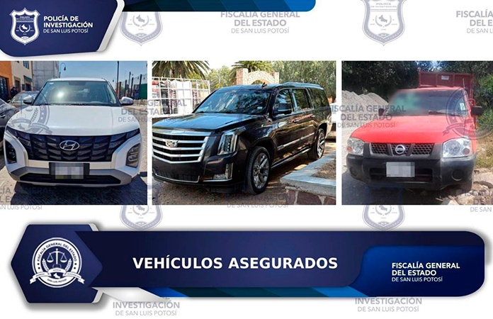 Recuperan tres unidades con reporte de robo