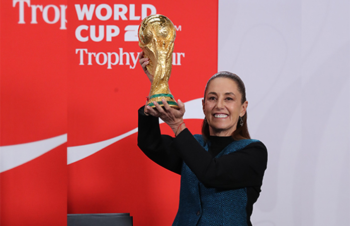 Descarta Sheinbaum suspensión del Mundial