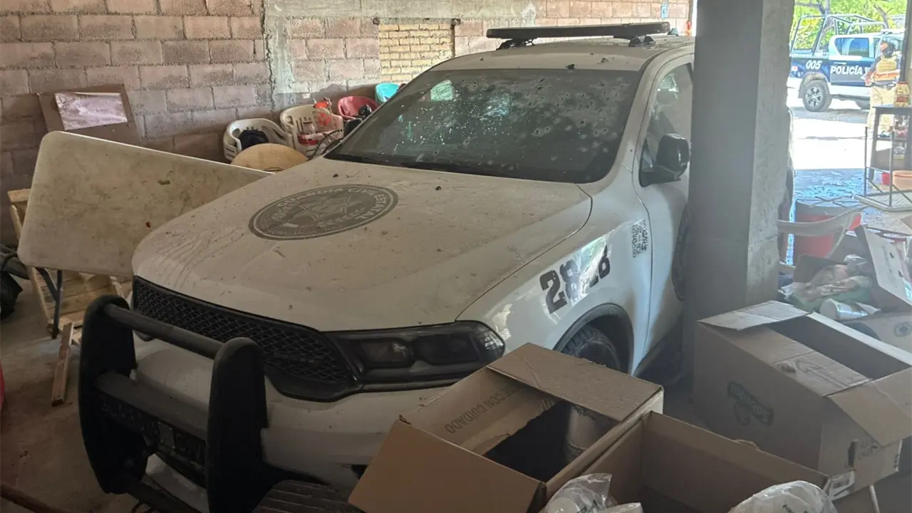 Fotos | Ataque contra la GCE en Villa Juárez deja dos agentes muertos