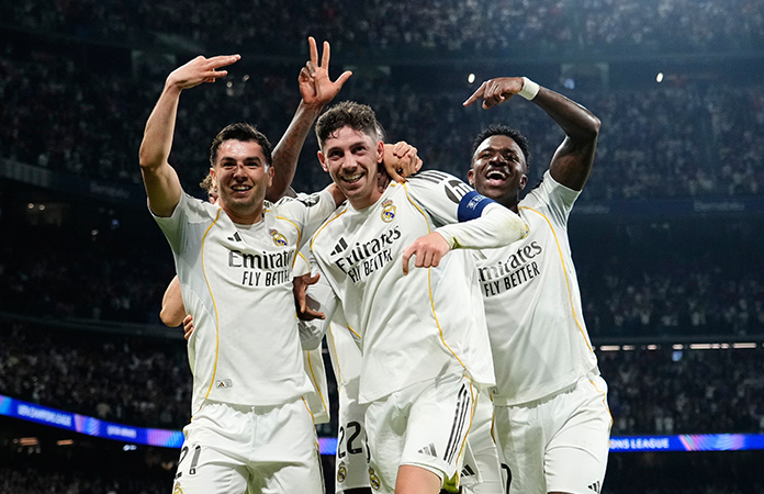 Real Madrid golea al Manchester City