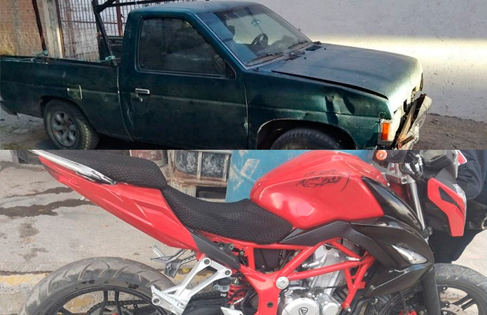 Recupera la Municipal dos vehículos