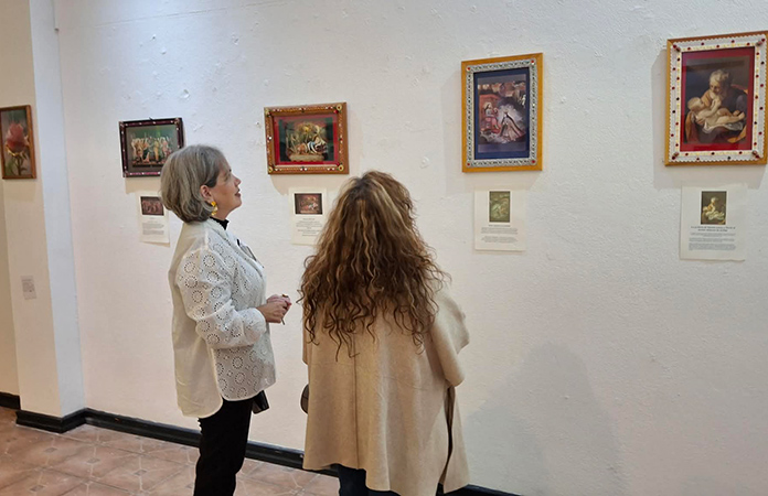 Inauguran la exposición Ángeles Arcabuceros
