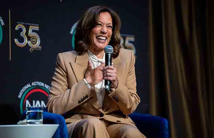 “Lo estoy pensando”, dice Kamala Harris