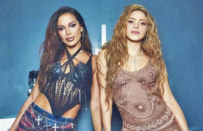 ANITTA Y SHAKIRA UNEN SUS VOCES