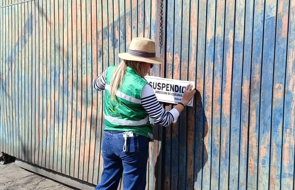 Clausura Ecología una recicladora en Soledad