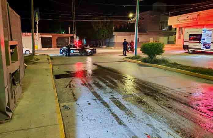 Aceite derramado provoca accidentes