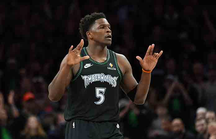 Anthony Edwards guía triunfo de Wolves