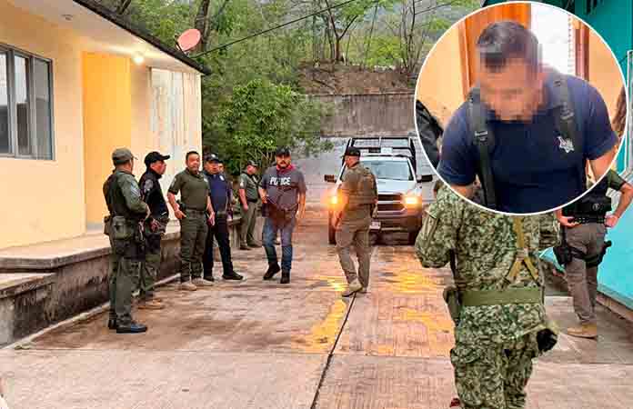 En revisión, detienen al jefe de la Policía de Tamazunchale