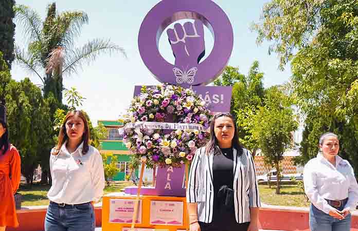 Homenaje a víctimas de feminicidio
