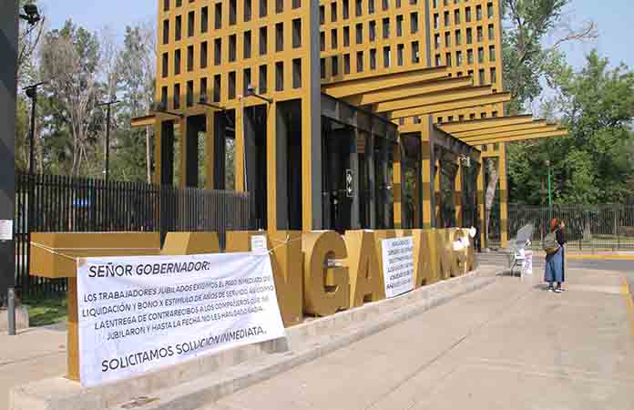 Jubilados de Gobierno vuelven a manifestarse