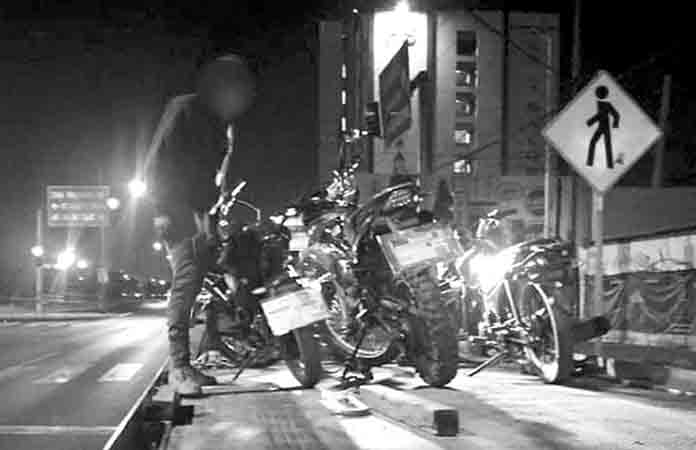 Operativo contralos motociclistas