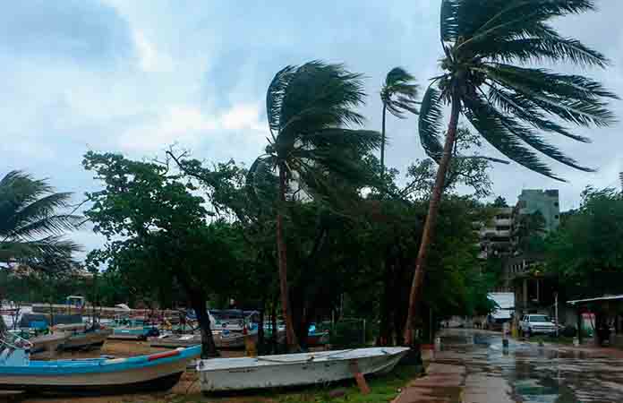 Depresión tropical causa fuertes lluvias