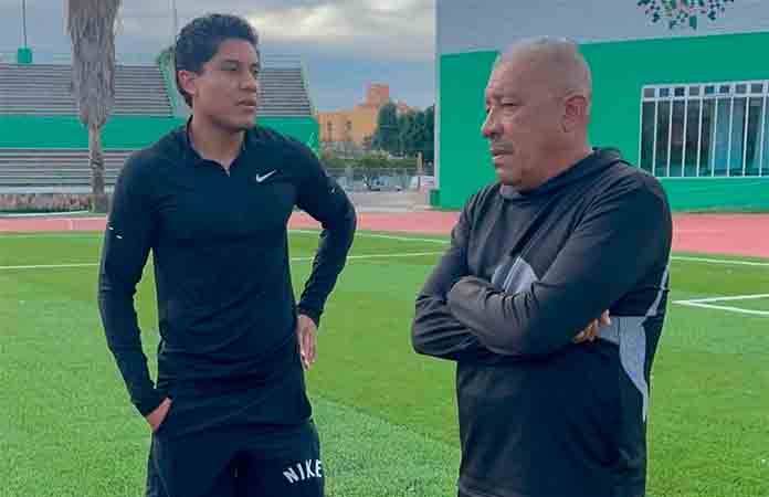 Israel Luna visita al Cefor San Luis