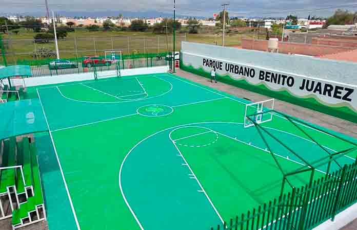 Avanza parque urbano en la Col. 21 de Marzo